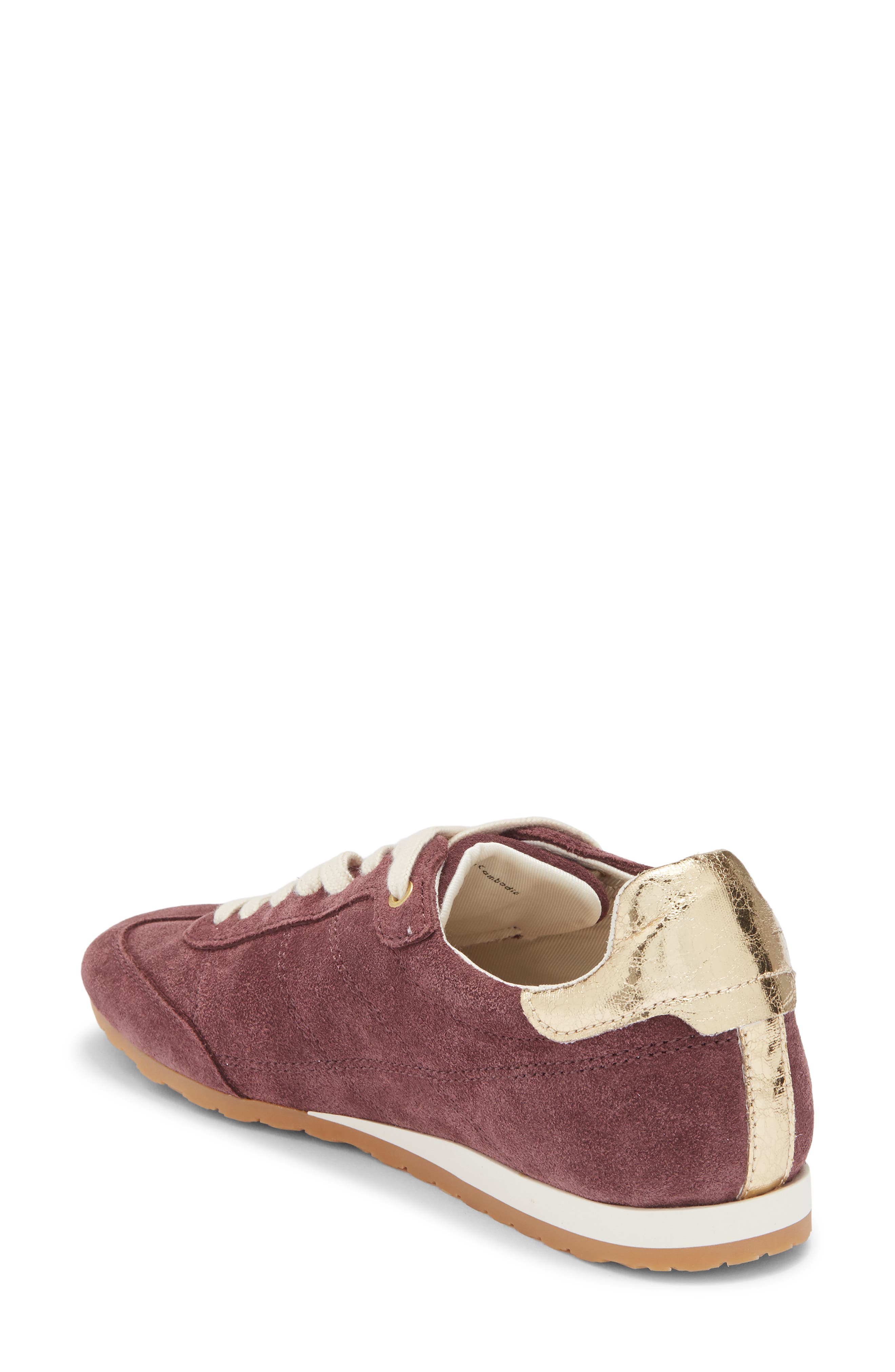 Dolce Vita Diane Sneaker, Alternate, color, Mulberry Suede