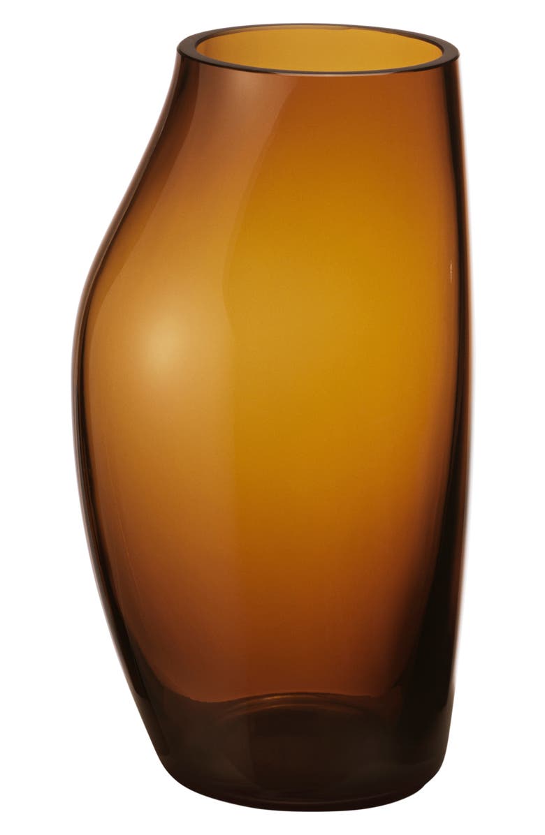 Georg Jensen Sky Amber Glass Vase, Main, color, 