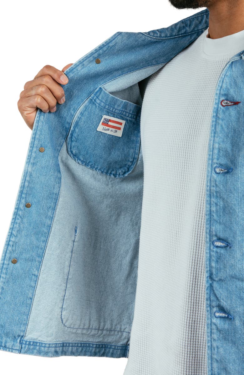 Imperfects Cunningham Denim Chore Jacket, Alternate, color,