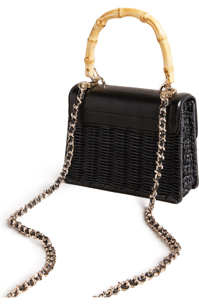 Ted Baker London Jaylisa Rattan Crossbody Bag, Alternate, color,
