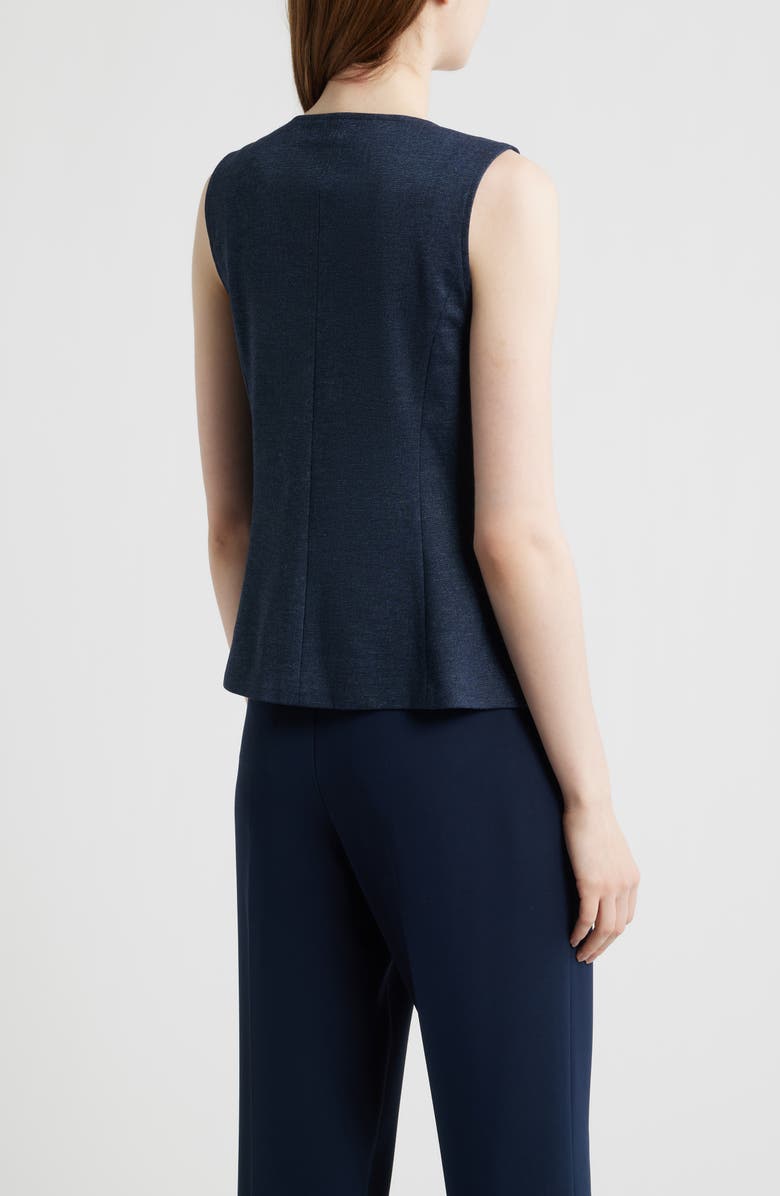 Bernardo Scoop Neck Vest, Alternate, color, 