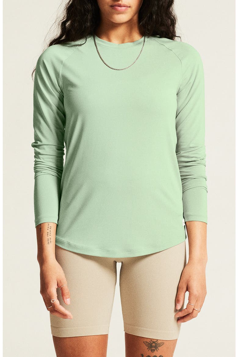 Collective Long Sleeve T-Shirt, Main, color, GLACIAL