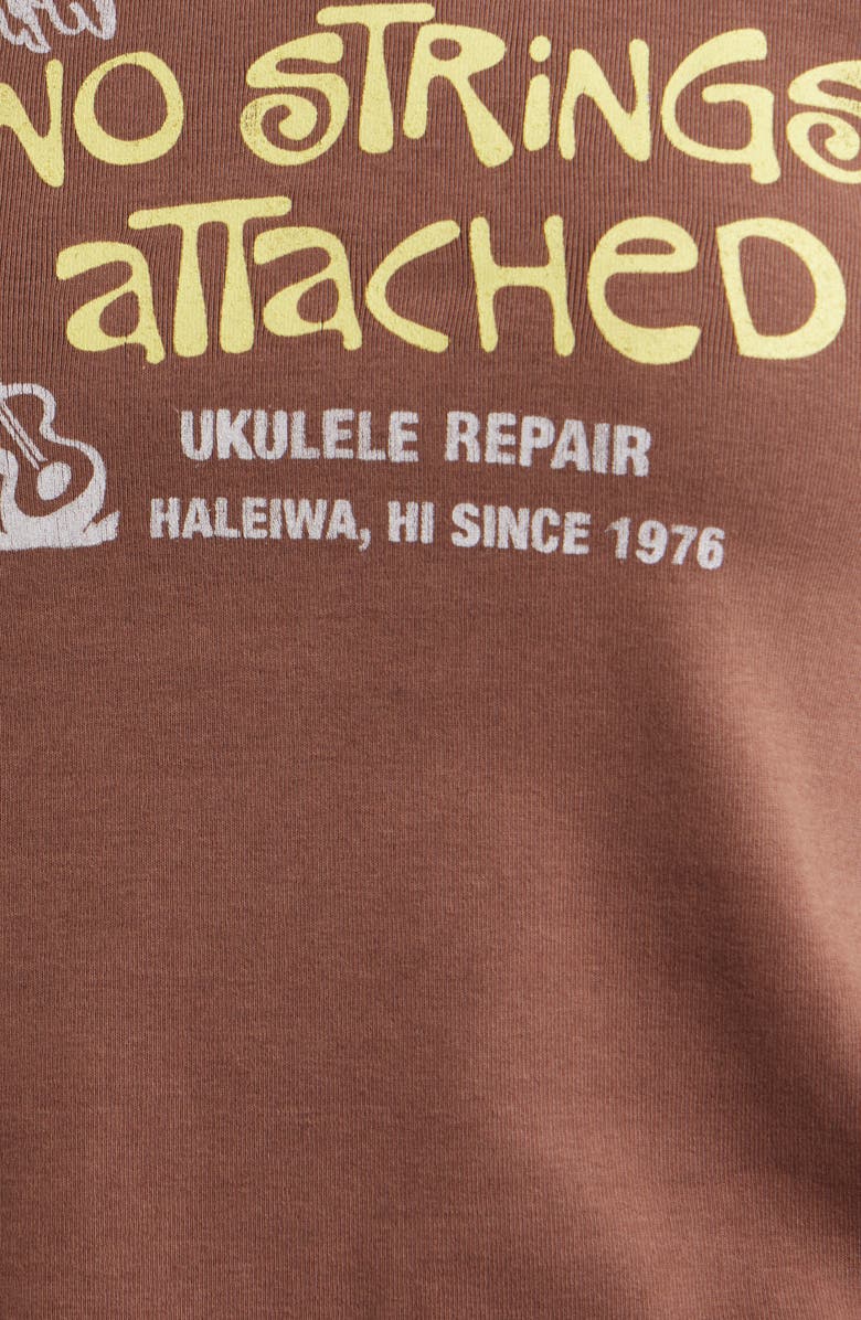 Daydreamer No Strings Attached Graphic Shrunken Tank, Alternate, color, Chocolate Malt
