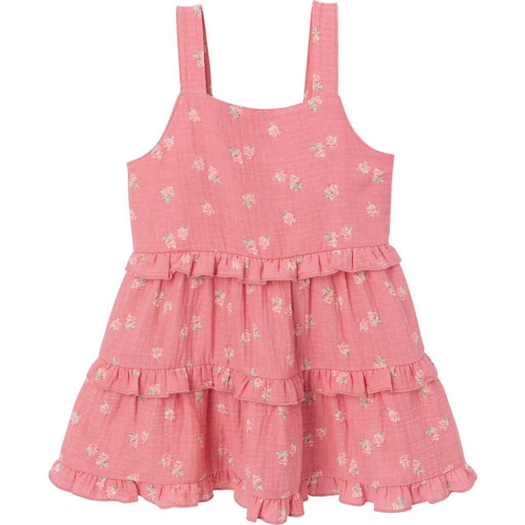 Modern Moments Mommy & Me Sun Dress In Pink Raspberries