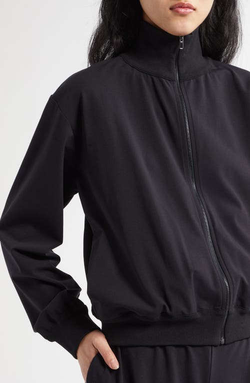 The Row Esme Zip Track Jacket In Black