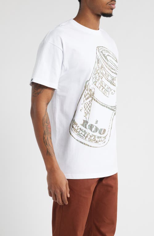 Icecream Stash Graphic T-shirt In White