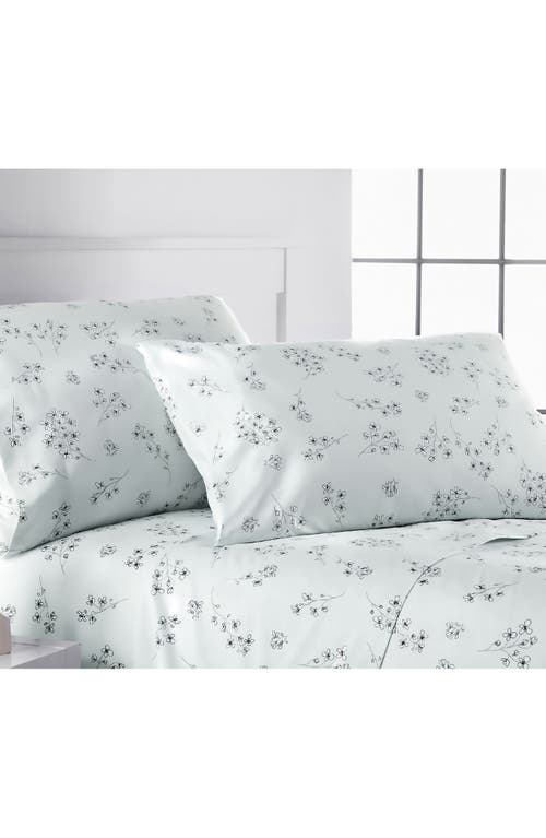 Southshore Fine Linens Premium Collection Printed Deep Pocket Sweet Flowers Sheet Set In Neutral