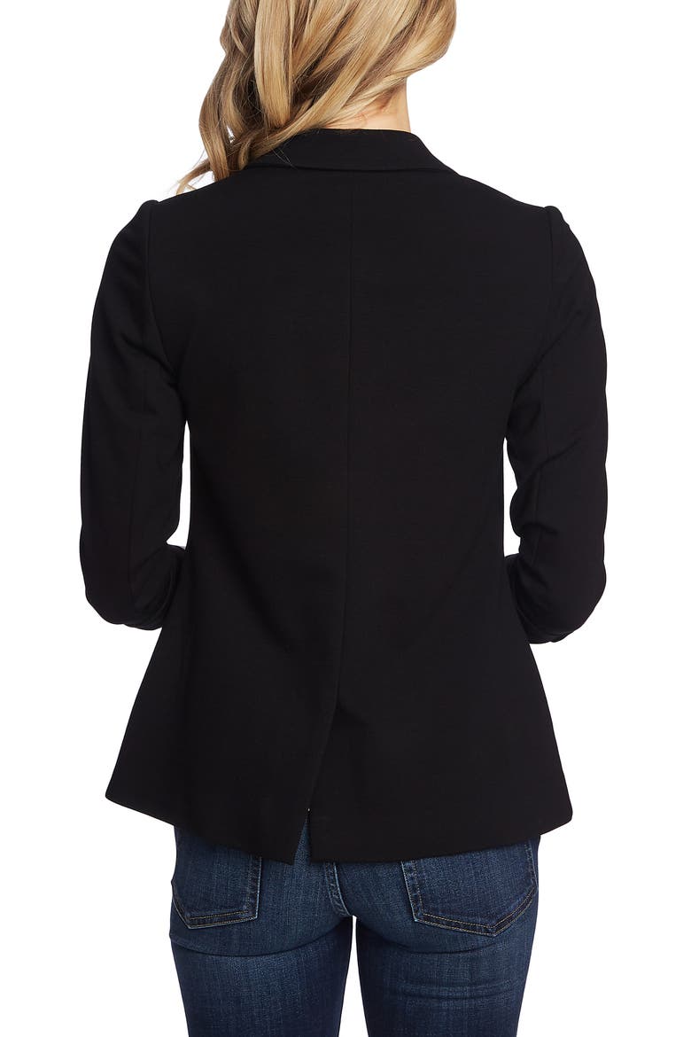 Knit Blazer, Alternate, color, RICH BLACK
