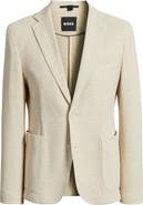 BOSS Hanry Slim Fit Knit Cotton Blend Sport Coat