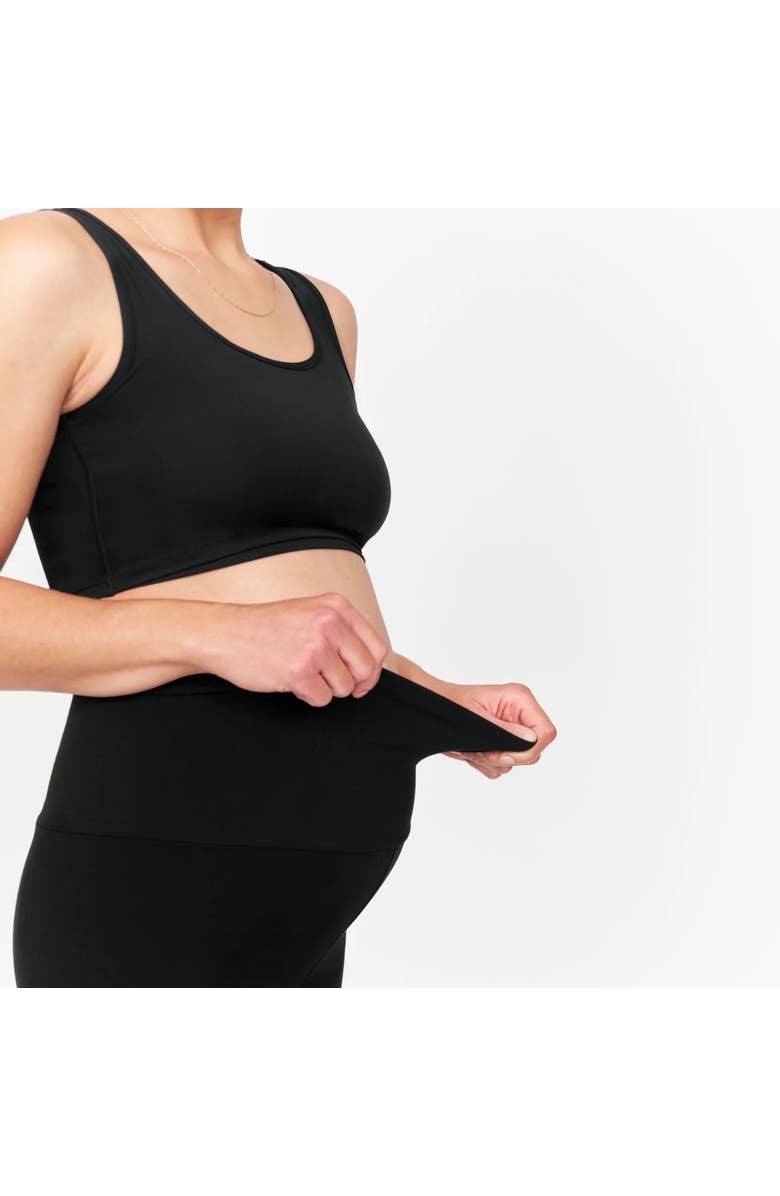 LARKEN The Signature High-Waisted Leggings, Alternate, color, Black