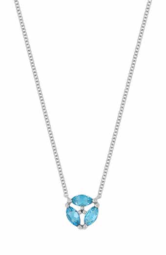 14K Gold Cluster Pendant Necklace (Nordstrom Exclusive)