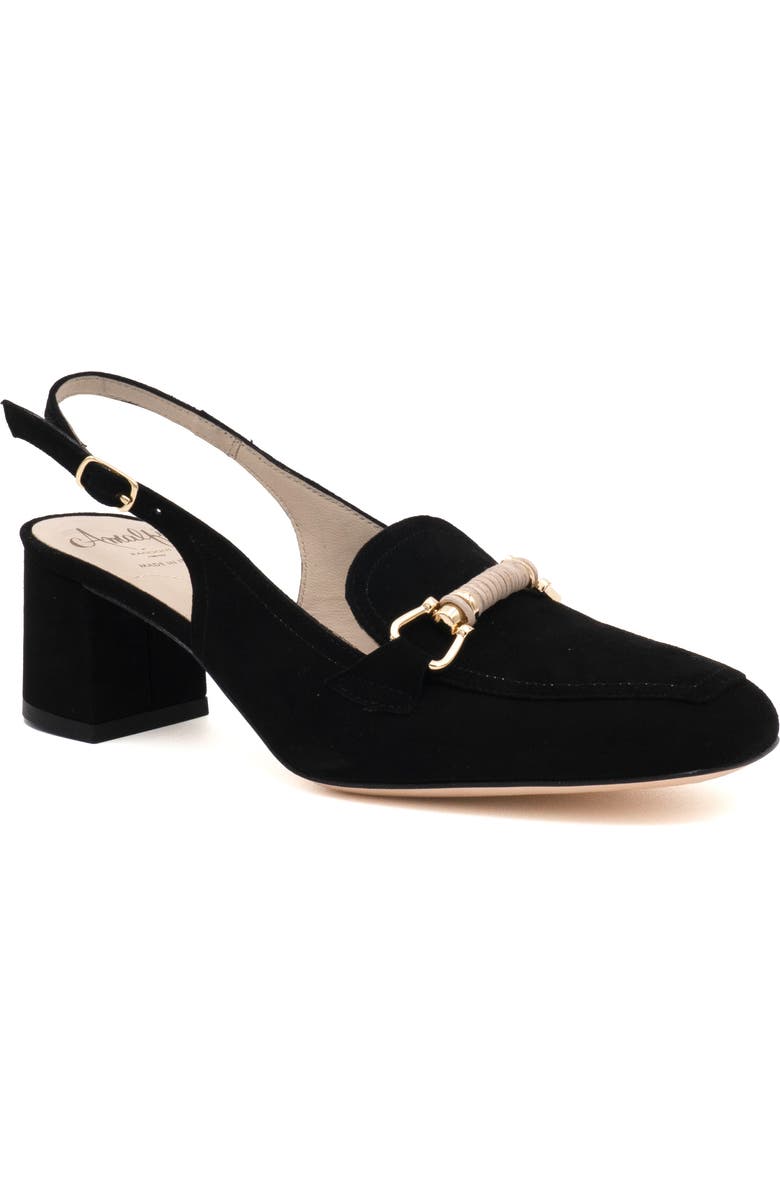 Amalfi by Rangoni Bormio Slingback Bit Loafer Pump, Main, color,