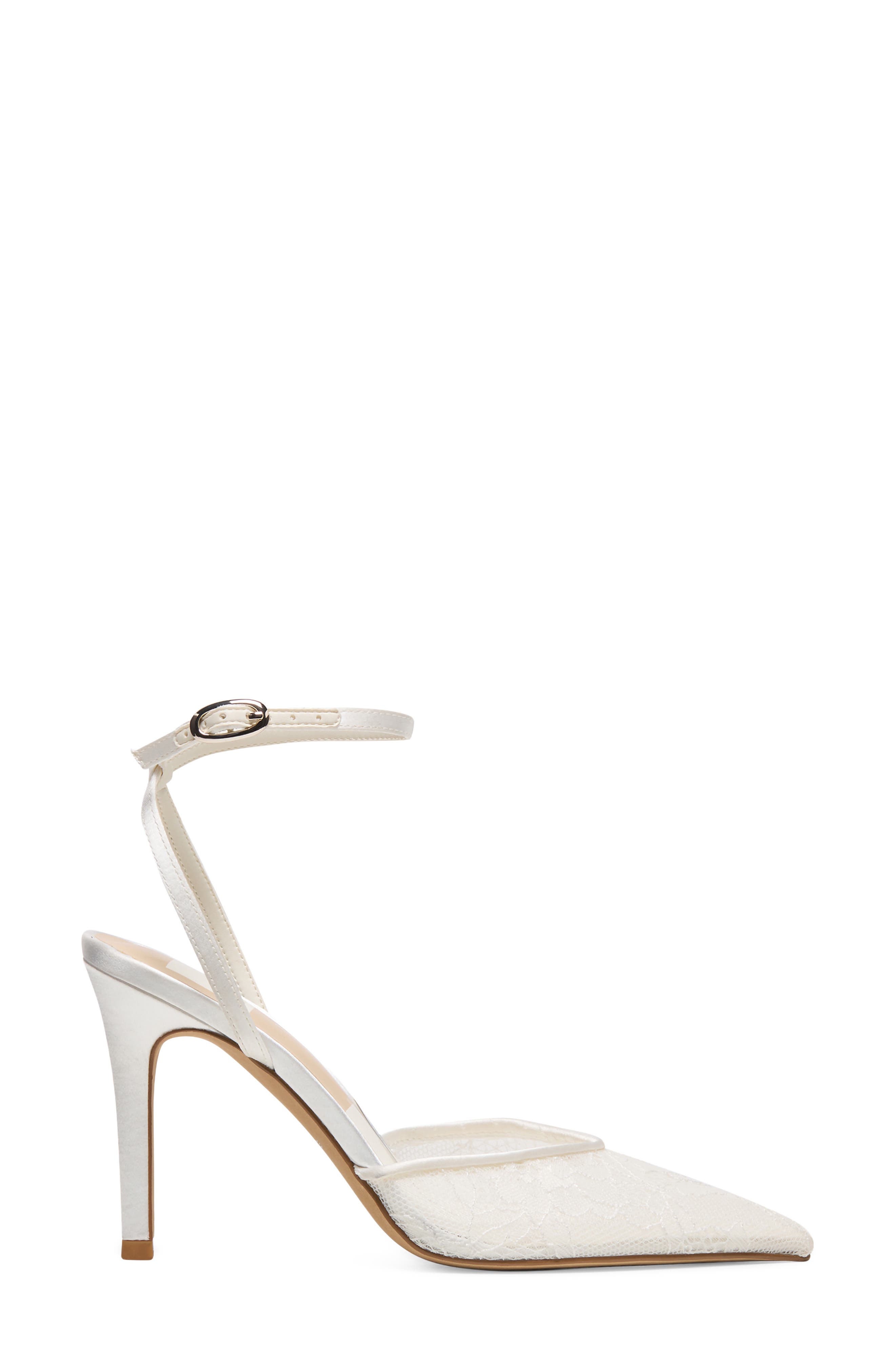 Elara Lace Pump, Alternate, color, WHITE LACE