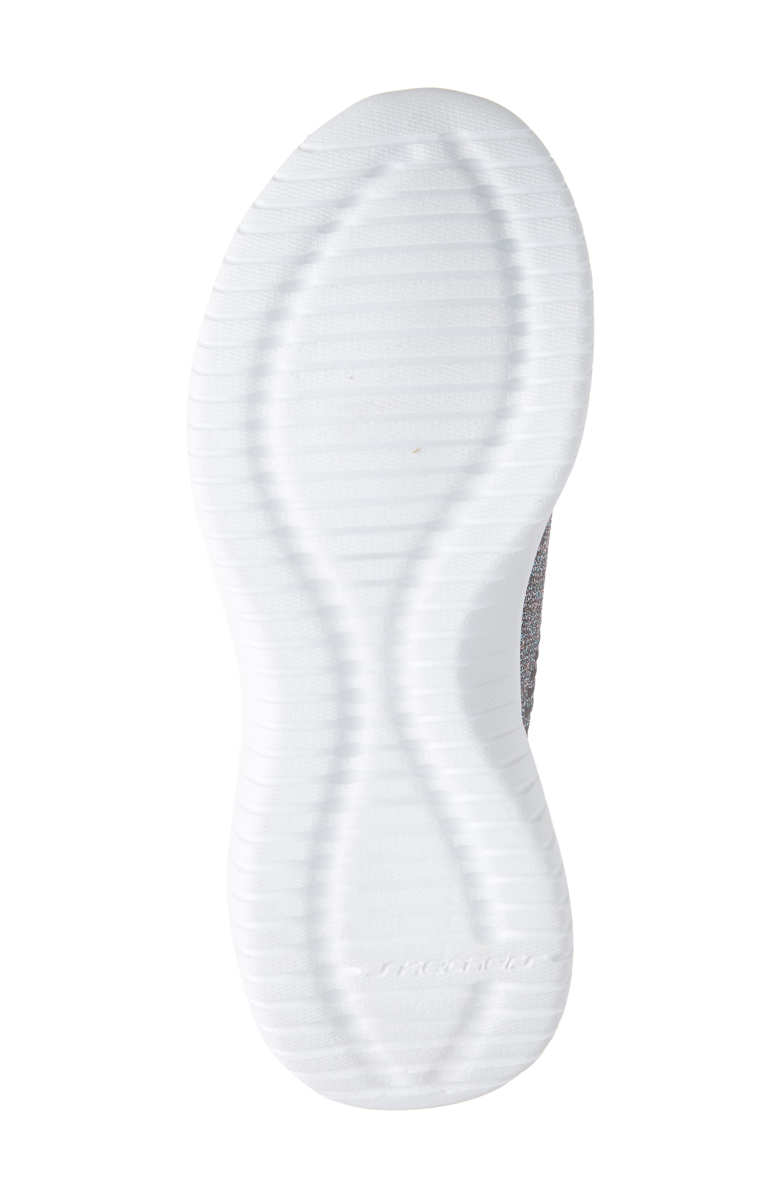 SKECHERS Ultra Flex Glitter Sock Sneaker, Alternate, color, 