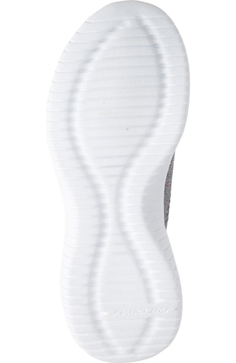 SKECHERS Ultra Flex Glitter Sock Sneaker, Alternate, color,