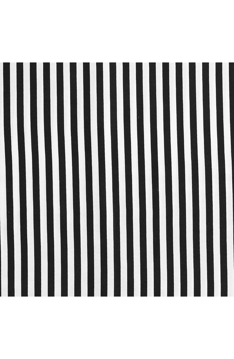 Marimekko Ajo 200 Thread Count Cotton Sheet Set, Alternate, color, Black