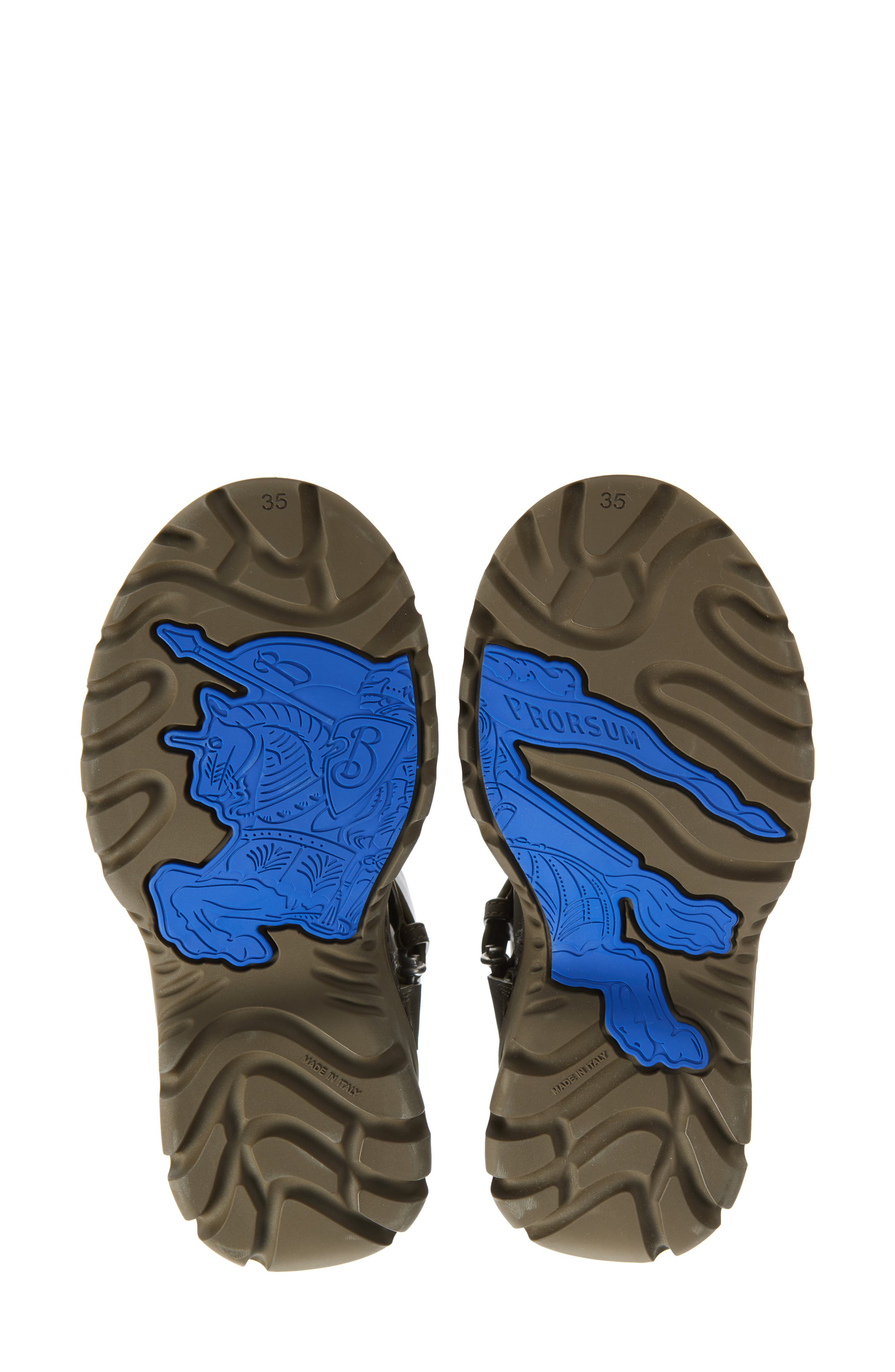 Burberry Stomp Tall Boot, Alternate, color, Loch