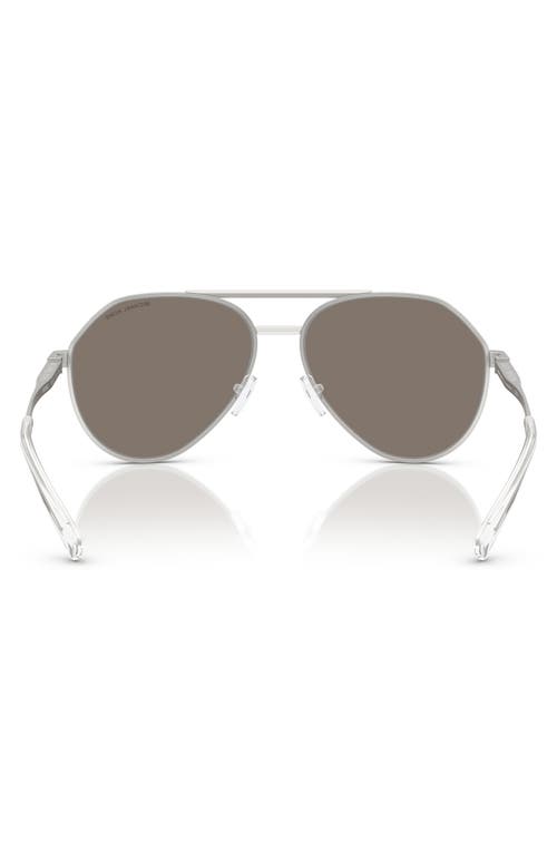 Michael Kors 60mm Pilot Sunglasses In Gray