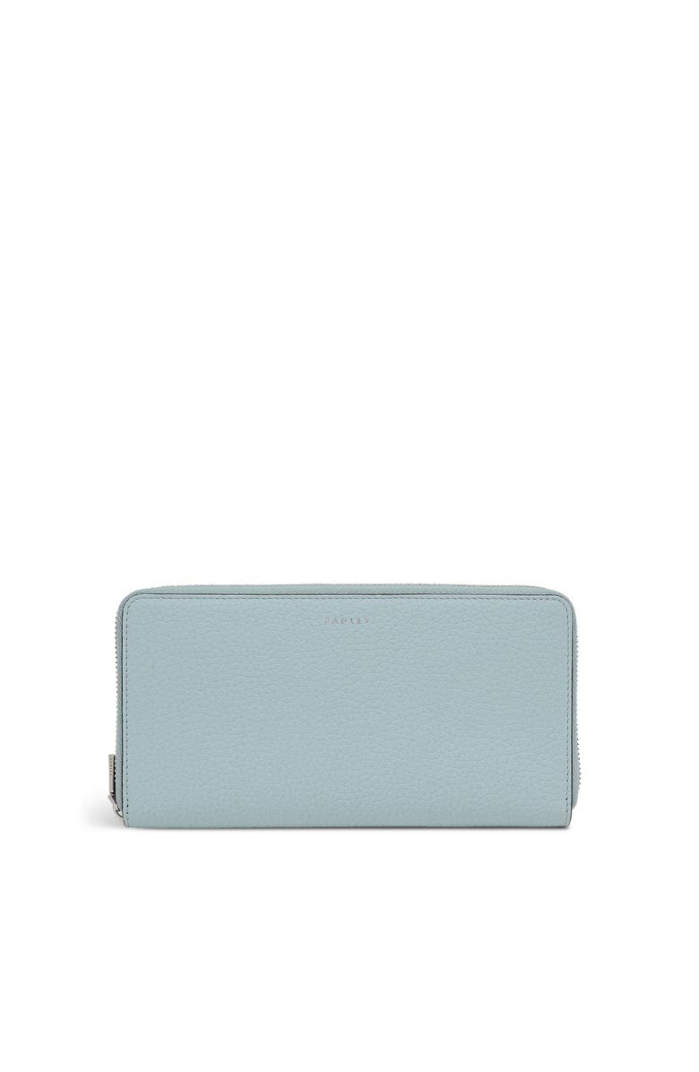 Radley Dukes Place Large Zip Around Wallet, Main, color, Seafoam