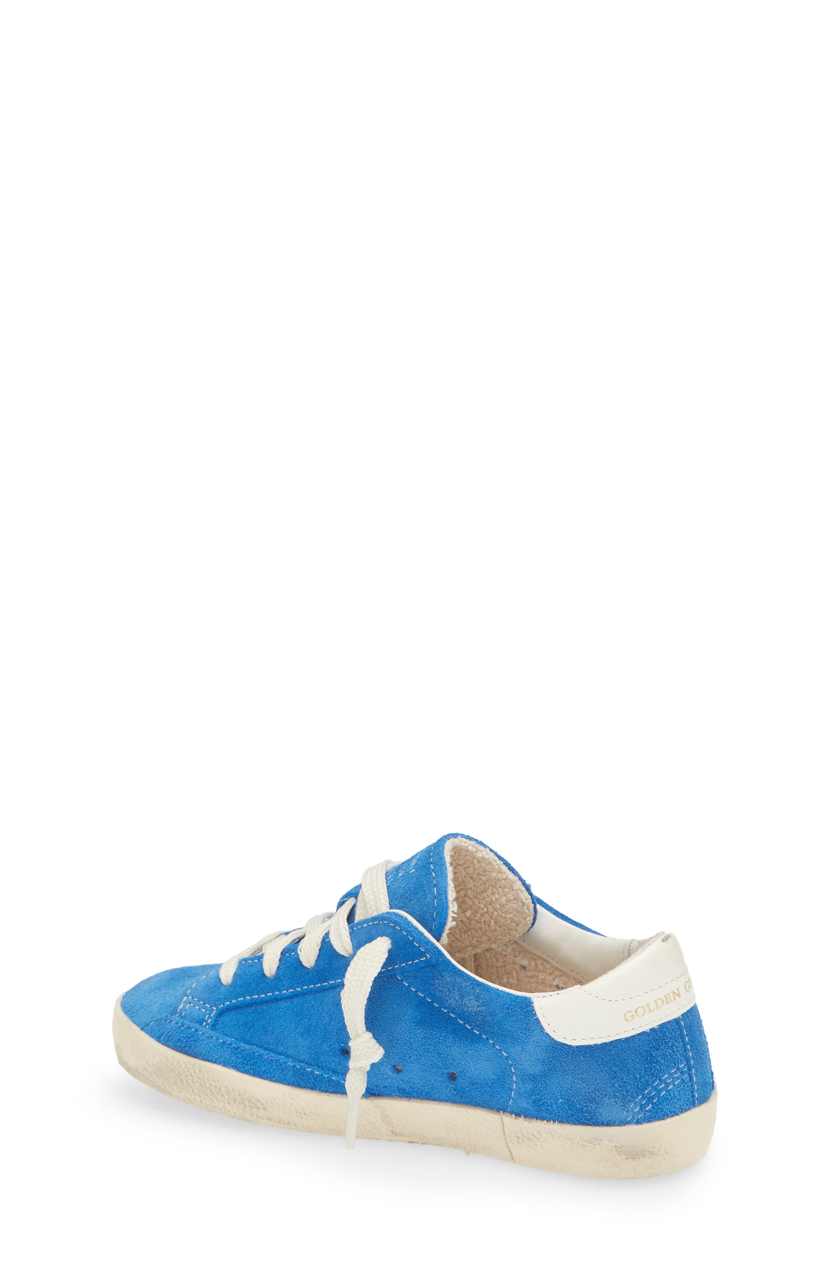 Kids' Super-Star Sneaker, Alternate, color, BLUETTE/ WHITE