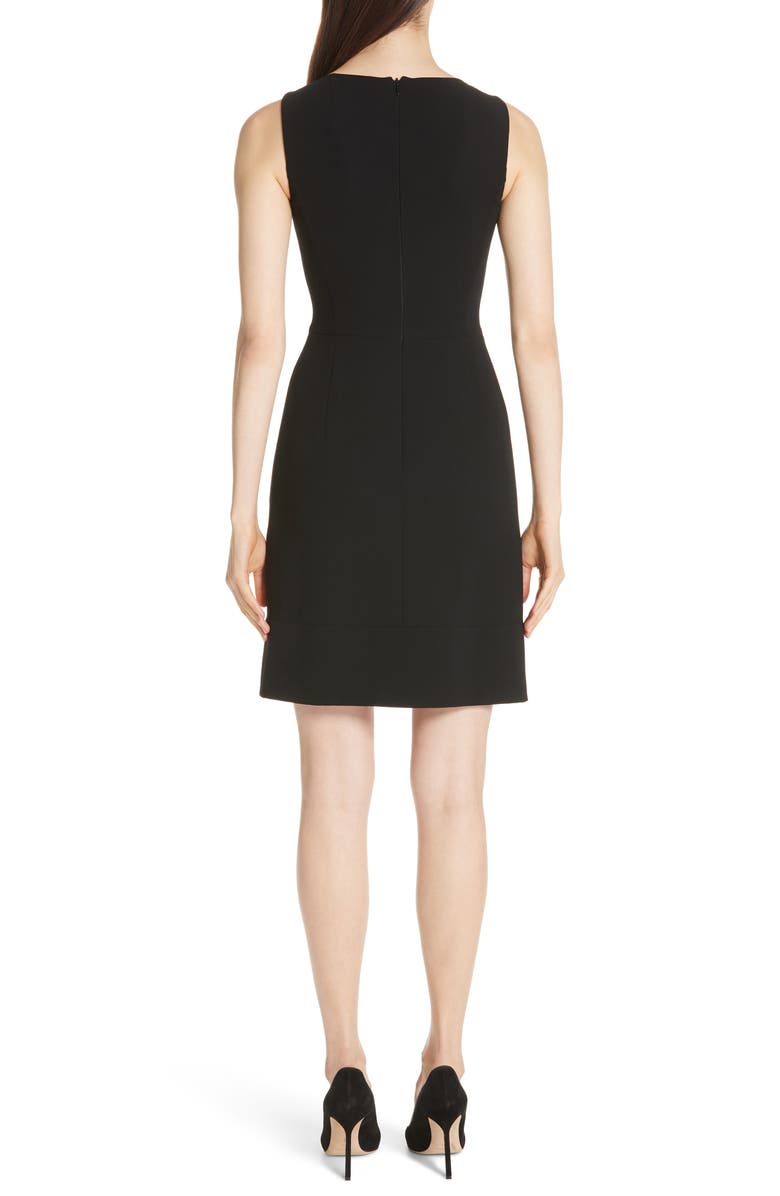 Akris Double Face Wool Blend Dress, Alternate, color, 