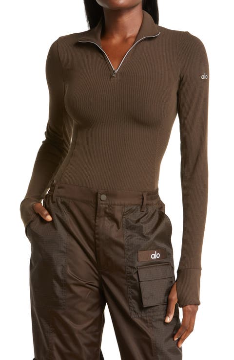 Wellness Rib Long Sleeve Bodysuit