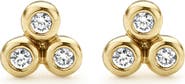 LAGOS KSL Diamond Triangle Stud Earrings