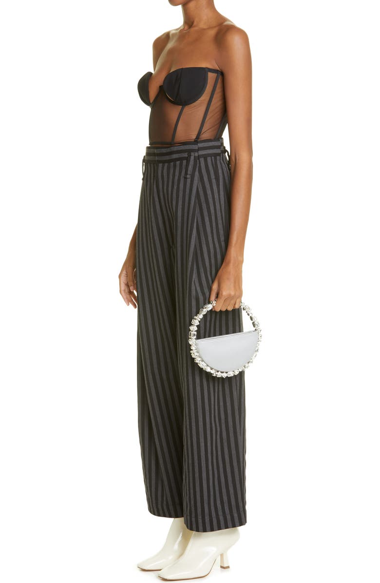 L’alingi L'alingi Eternity Crystal Top Handle Bag, Alternate, color,