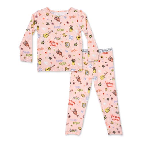 Bellabu Bear Kids' Friends You're My Lobster Set Of 2 Piece Pajamas In Friends: You're My Lobster