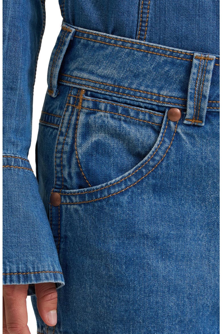 Super Miniskirt, Alternate, color, COWBOY FADE