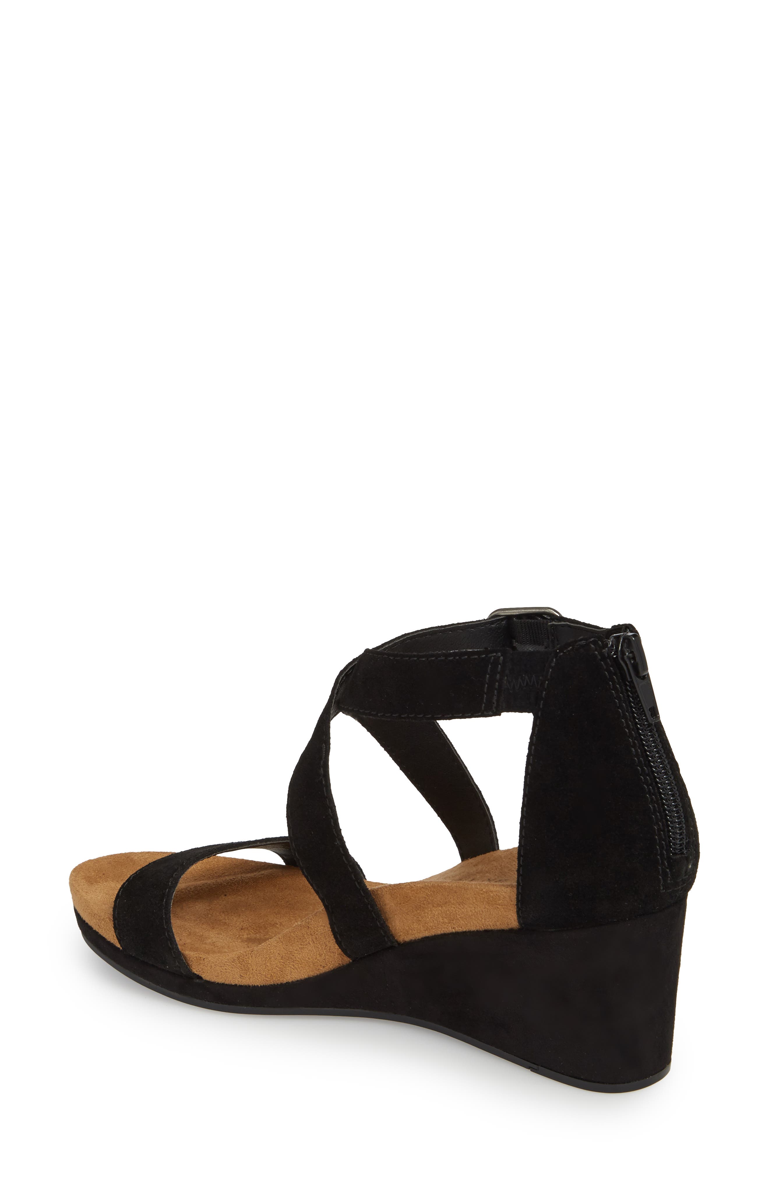 Lucky Brand Kenadee Wedge Sandal, Alternate, color, 