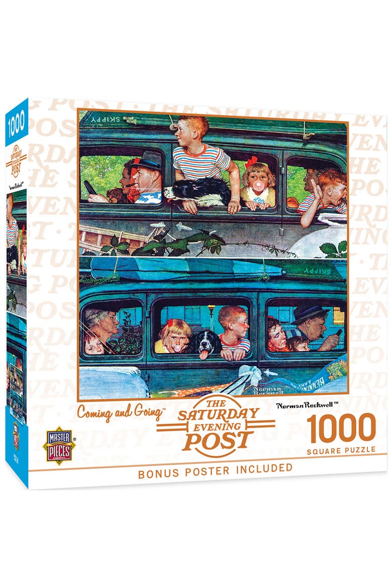 Coming and Going 1000 Piece Puzzle, Main, color, Multicolor