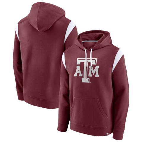 Men's Fanatics Branded Maroon Texas A&M Aggies Gym Rat Pullover Hoodie