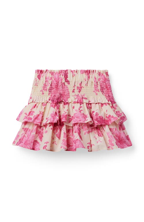 Janie And Jack The Hailey Smocked Skirt In Pink