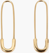 Little Sky Stone Safety Pin Earrings