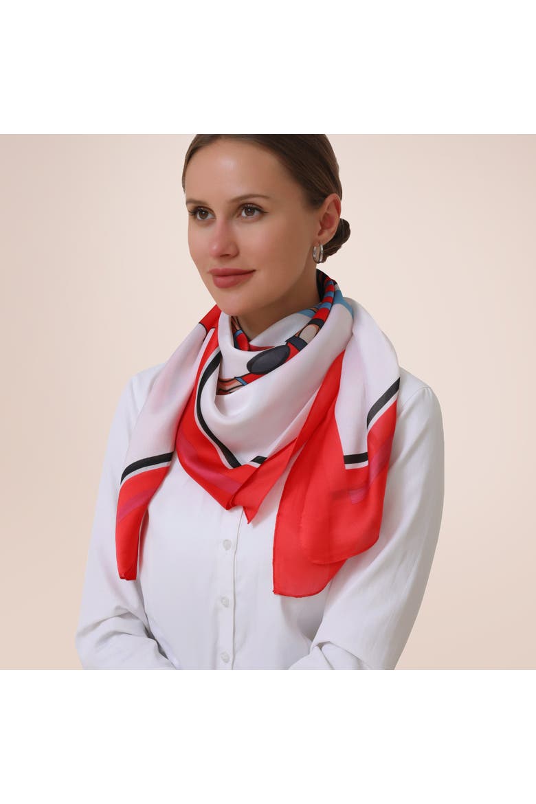 Equine MultiColor Ultrasoft Lightweight Scarf, Alternate, color, Multi