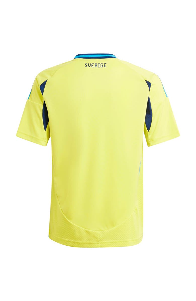adidas Youth adidas  Yellow Sweden National Team 2024 Home Replica Jersey, Alternate, color, 