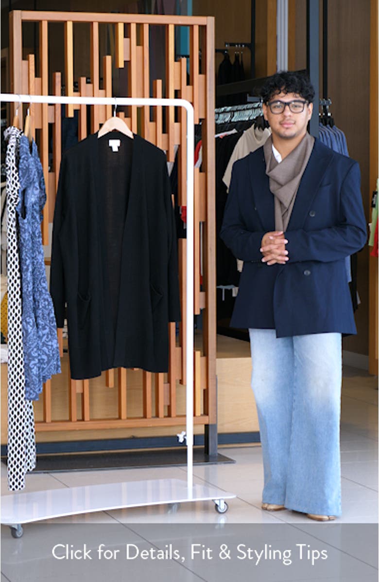 Everyday Open Front Cardigan, sales video thumbnail