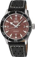 GEVRIL Franklin Automatic Canvas Strap Watch, 40mm