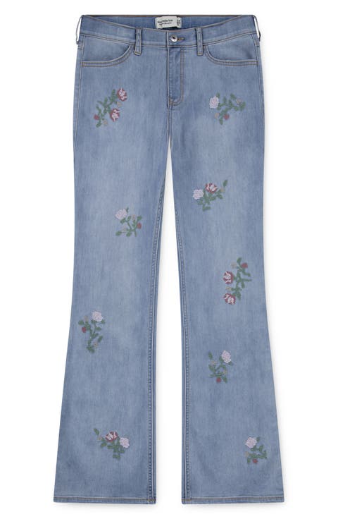 Kids' High Waist Flare Leg Jeans (Little Kid & Big Kid)