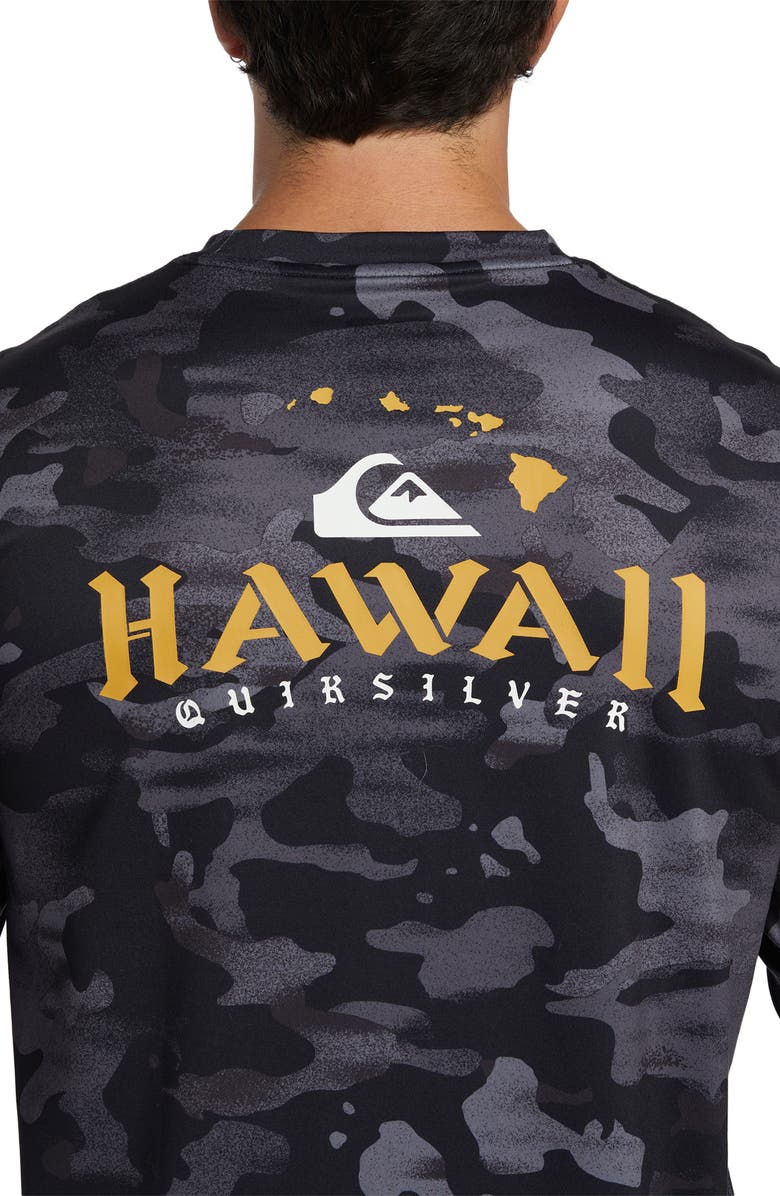 Quiksilver HI Royalty Surf Long Sleeve Rashguard, Alternate, color,