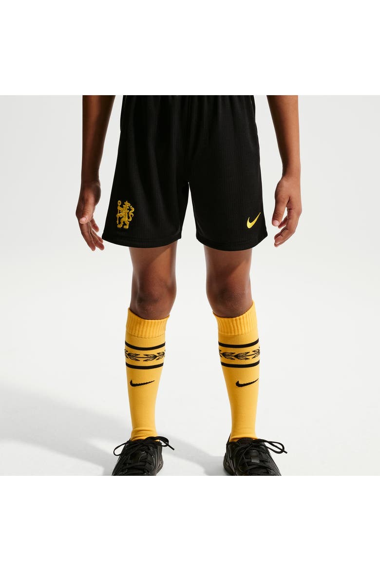 Preschool Nike Black Chelsea 2026/27 Away Stadium Replica Kit Set, Alternate, color, Black
