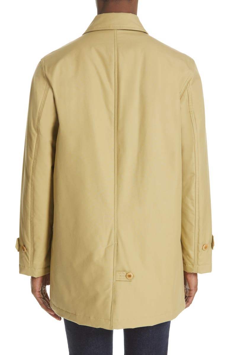 Golden Bear Waxed Cotton Car Coat, Alternate, color, 