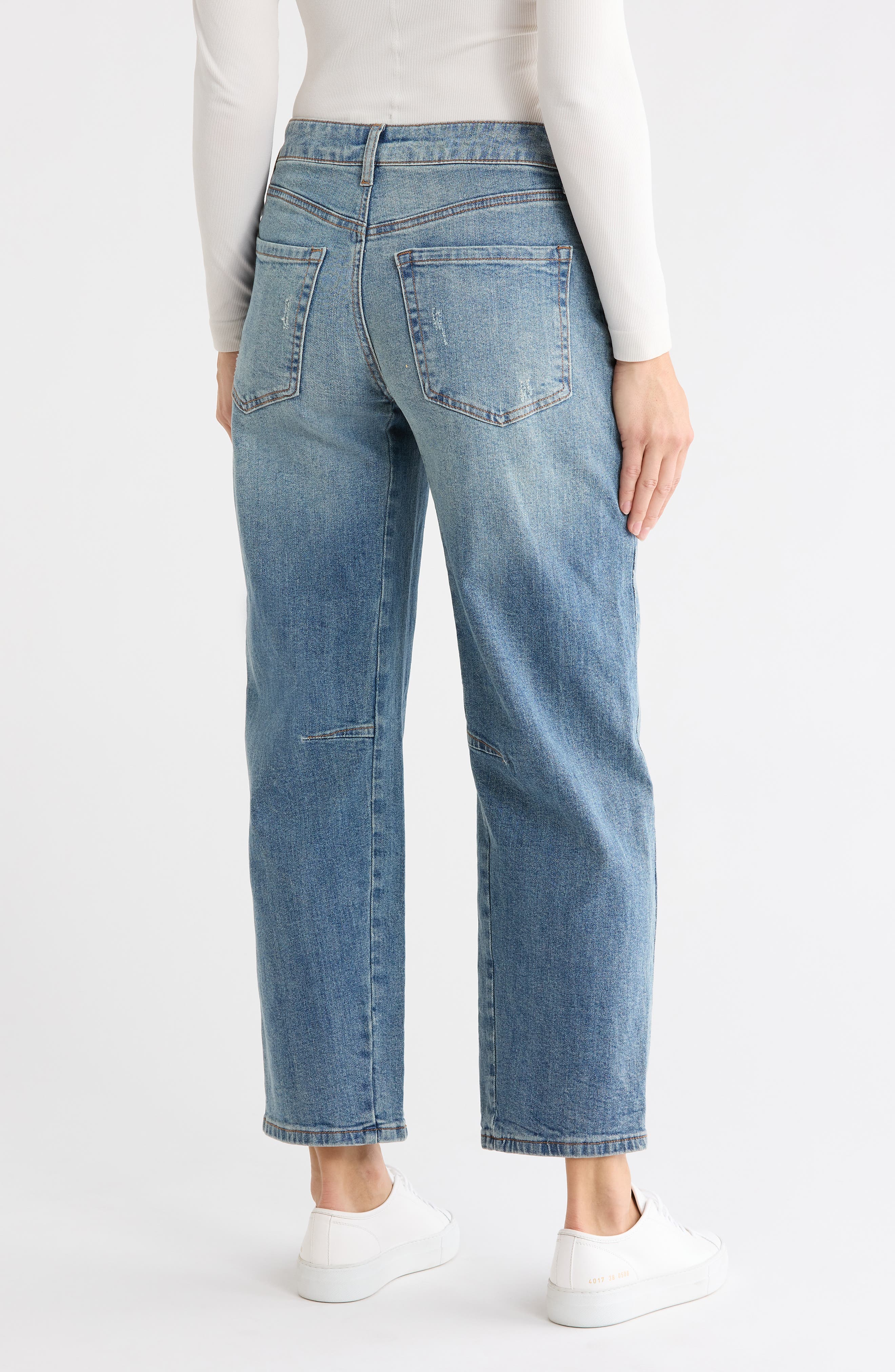 Harley Ultra High Rise Barrel Leg Jeans - image 2