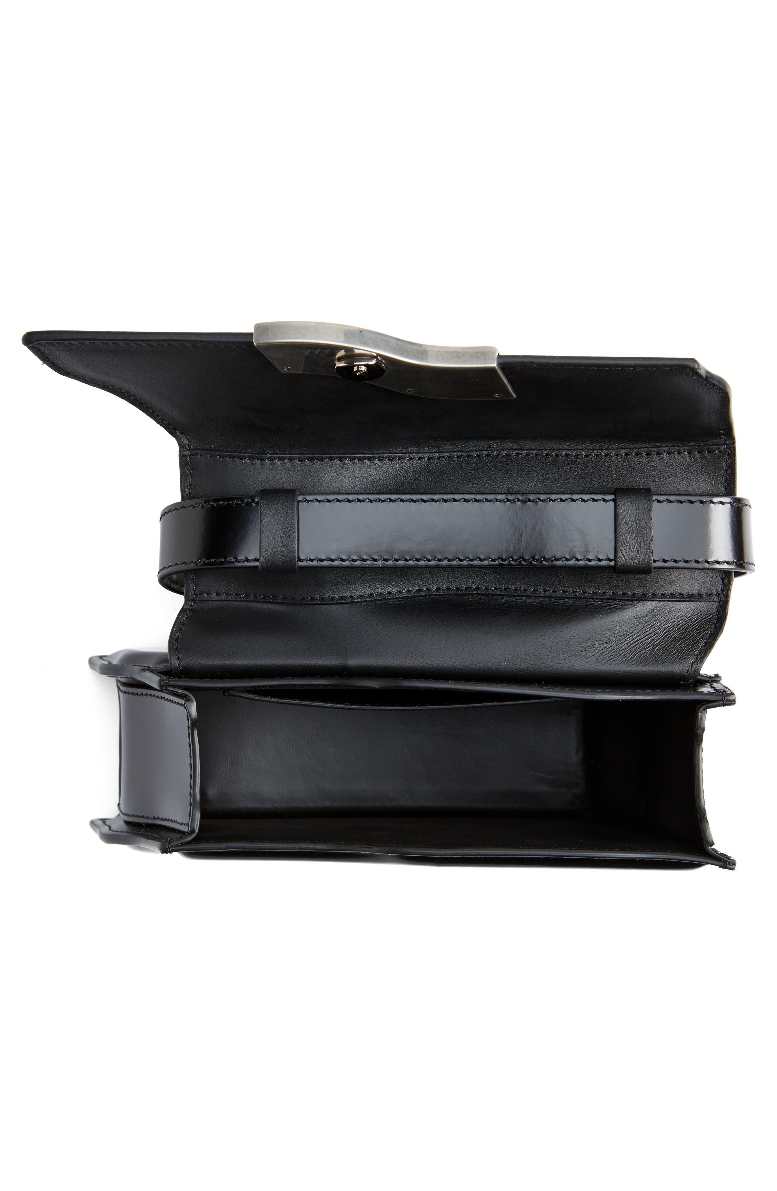 Acne Studios x Keisuke Otobe Distortion Wavy Top Handle Bag, Alternate, color, 