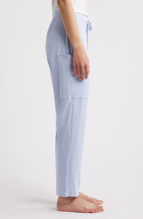 Eileen Fisher Slouchy Ankle Pajama Pants In Bellflower