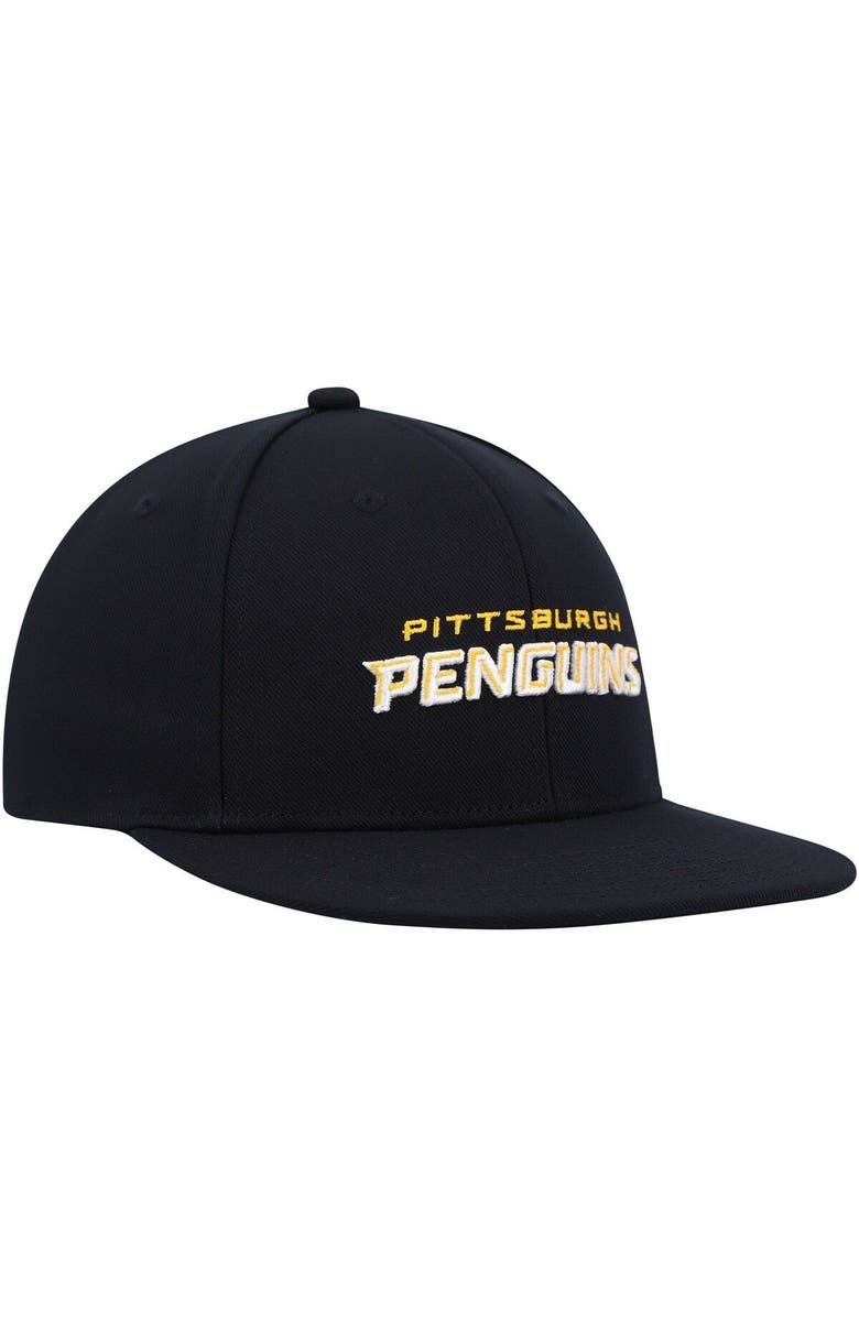 adidas Men's adidas Black Pittsburgh Penguins Snapback Hat, Alternate, color, Black