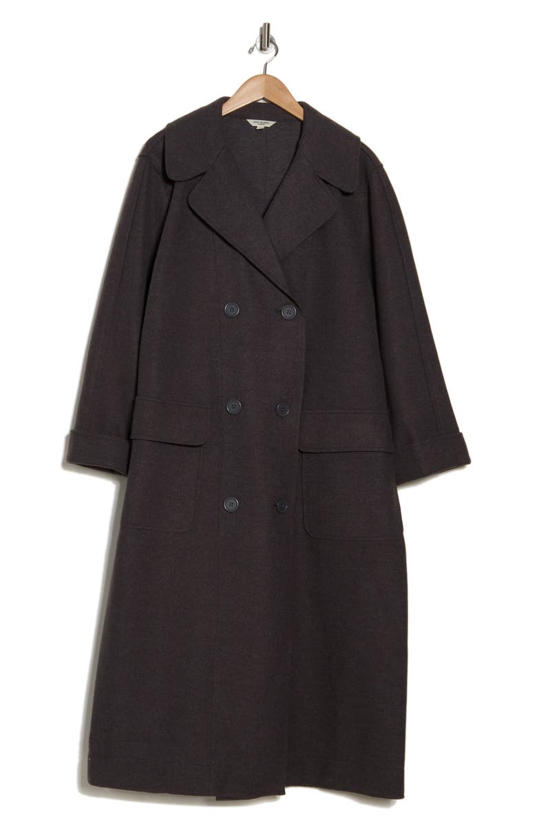 MAX STUDIO Double Breasted Coat, Alternate, color,