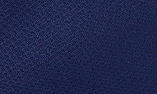 Hickey Freeman Textured Solid Tie In Blue