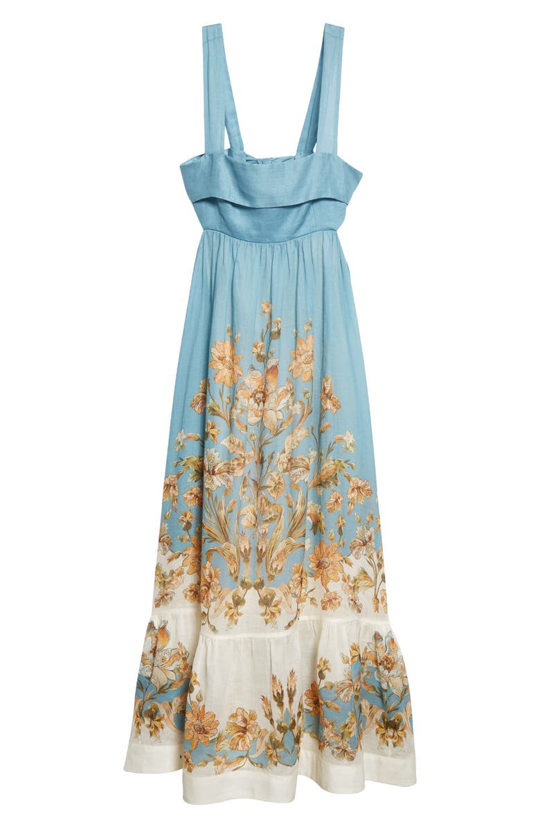 Zimmermann Floral Tiered Chintz Sundress, Alternate, color, 